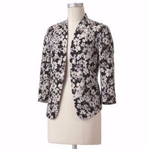 Lauren Conrad Floral Blazer